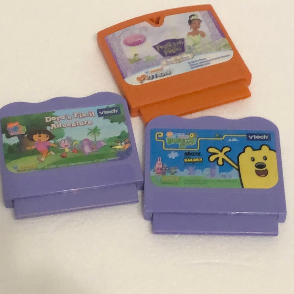V Tech.. V Smile Game Cartridges bundle of 3